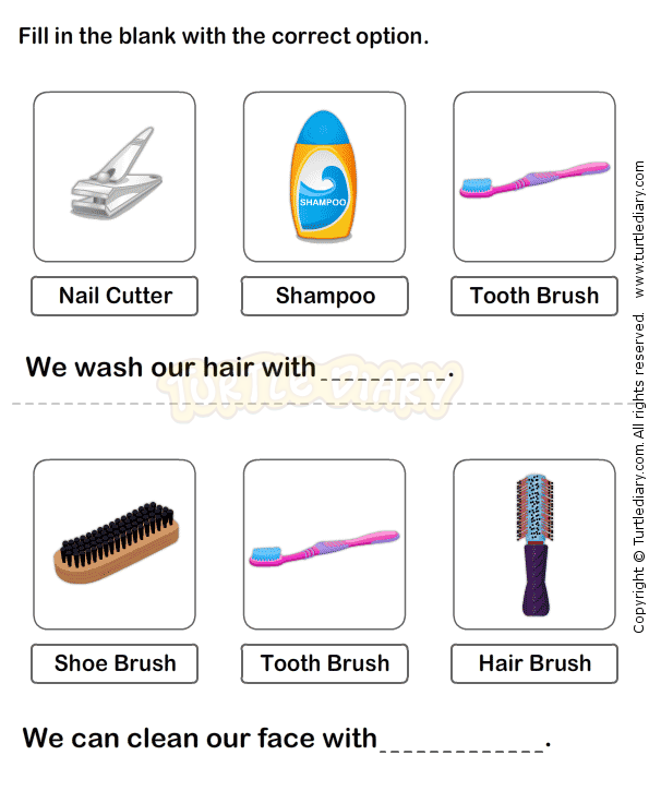 Personal Hygiene Worksheet 15