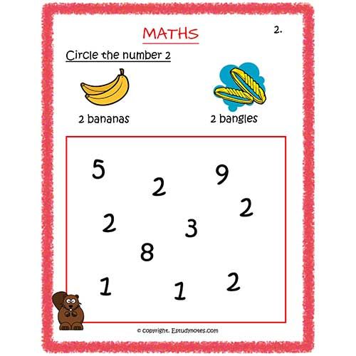 Circle The Number