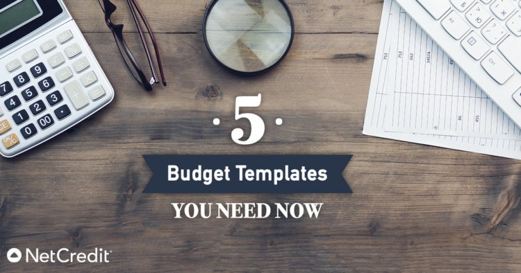 5 Free, Simple, Personal Monthly Budget Templates