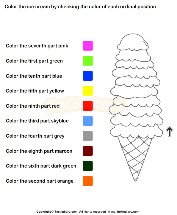 Color Ordinal Position