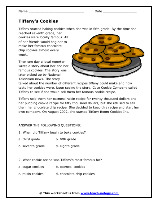 Reading A Map Worksheet