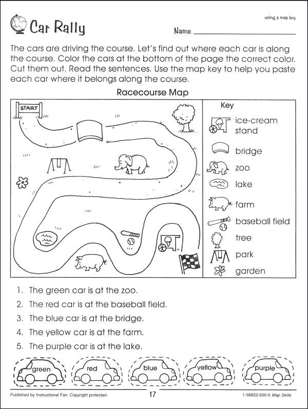 Map And Globe Skills Worksheets With 4th Grade Regard To