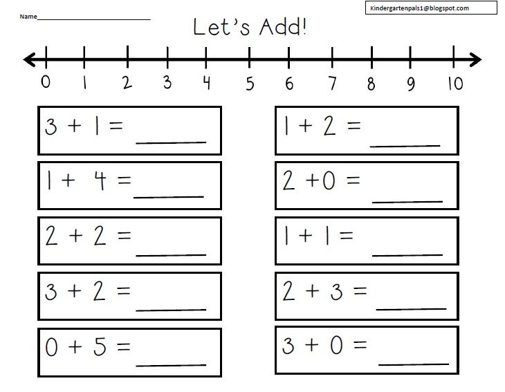 Number Line Worksheets Kindergarten Free 1 Number Line Worksheets