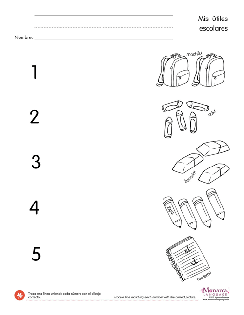 Back To School  4s Printables