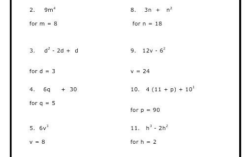 4th Grade Math Practice Test Worksheets Ohio State Test Prep 4th