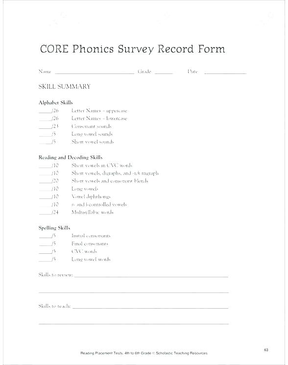 4th Grade Phonics Worksheets Free Download Free Worksheet Daily