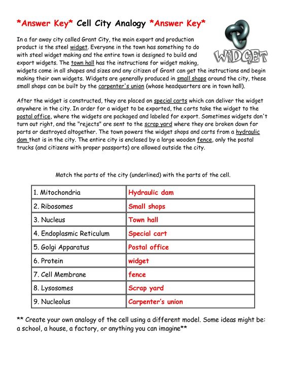 mitochondria analogy worksheets samples mitochondria analogy