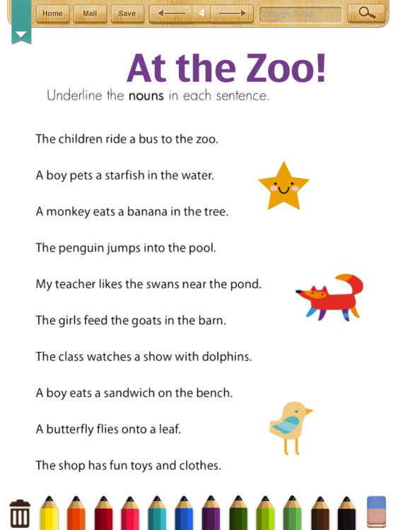 English Grammar Worksheets(grade 2) By Shixian Li