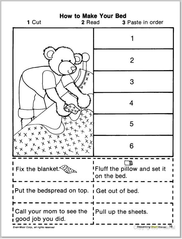 Free Story Sequencing Worksheets