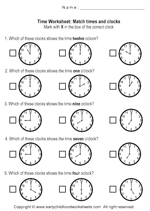 Clock Time Worksheet Fun Telling Time Worksheets Have Teaching