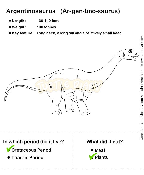 Dinosaur Worksheet3