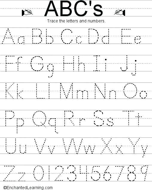Kids Letter Tracing Worksheets Apple Letters Org Free Printable