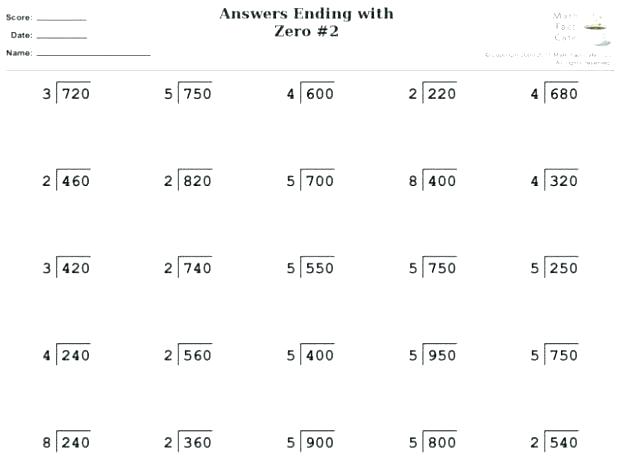 Long Division Practice Worksheets 4th Grade Long Division Practice