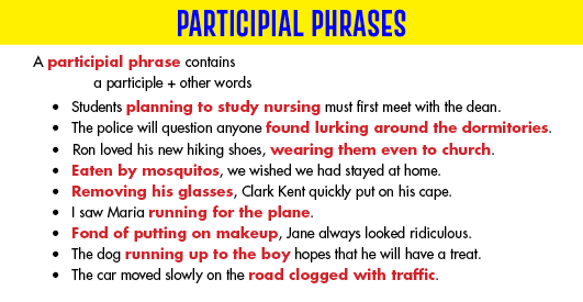 Participial Phrase