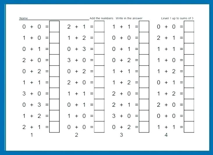 Pre Nursery Worksheets Free Download School English For