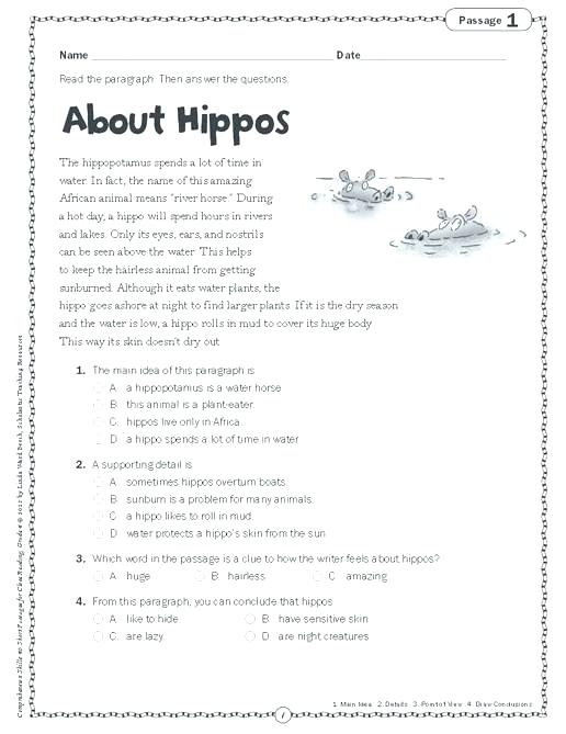 Reading Comprehension Worksheets High School Together With