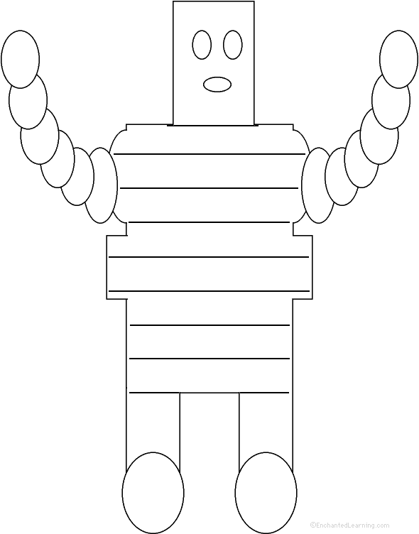 Robot  Shape Poem
