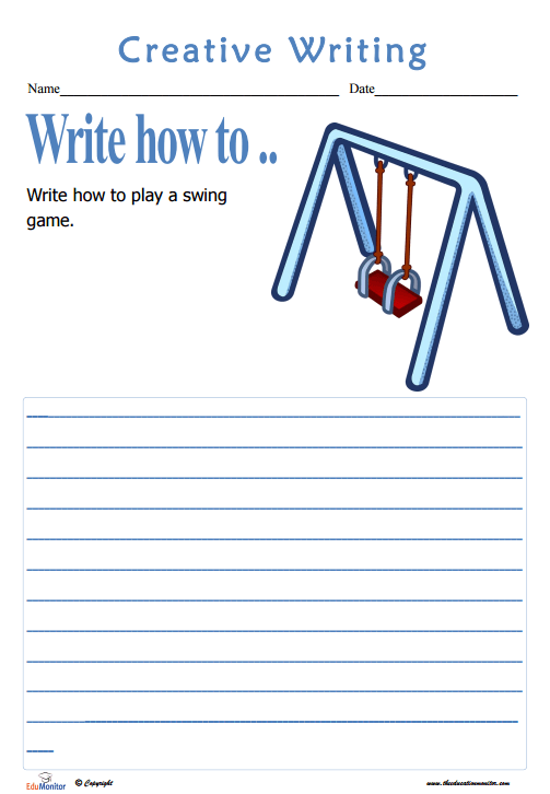 Writing Worksheets For Elementary Students