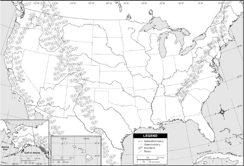 Us Canada Physical Features Quiz