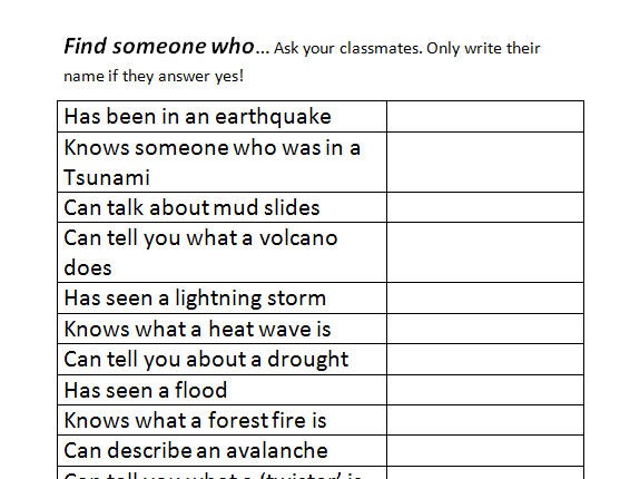 16 Free Earthquake Worksheets And Lesson Plans