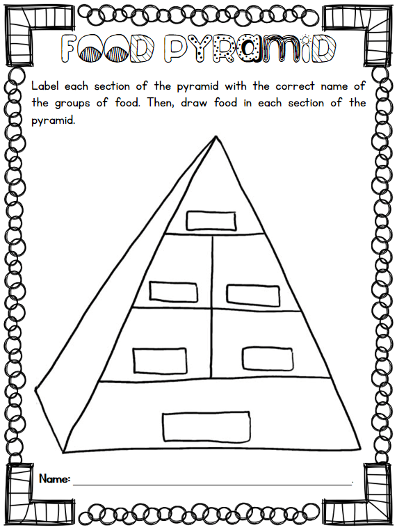 78 Free Eating Habits Worksheets