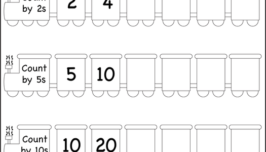 Skip Counting By 2, 5 And 10 â Worksheet