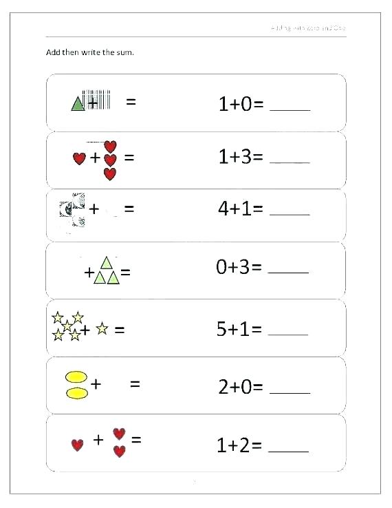 Addition With Zero Worksheets â Vishalcargopackersmover Com