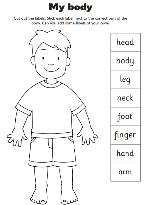 Heavenly Father Has A Body (for Sunbeam Lesson 2) [images