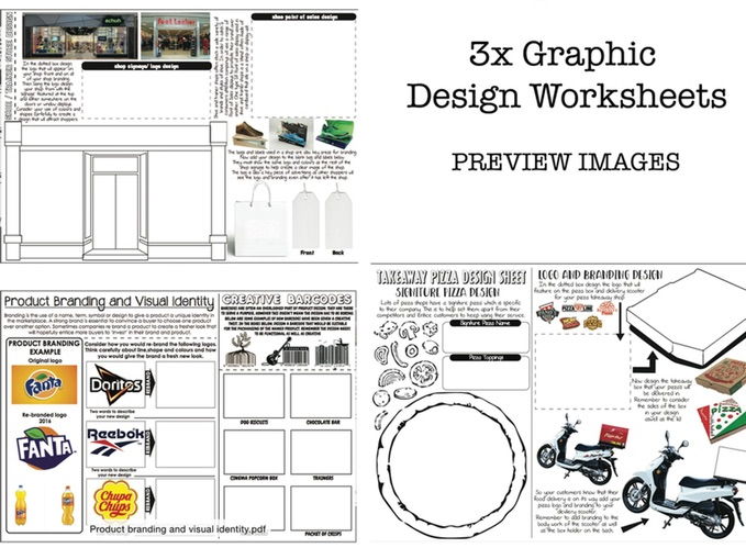 Graphic Design Worksheets