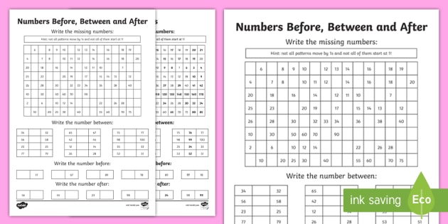 Before, Between And After Worksheet   Worksheet