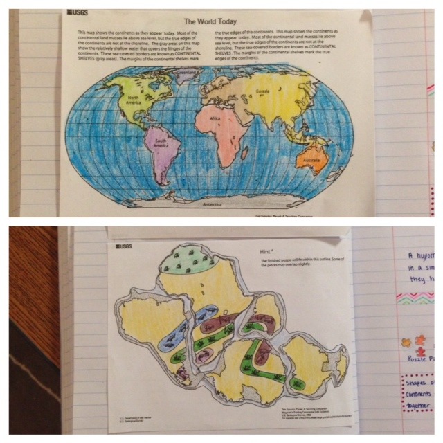 Pangaea â Science With Mrs  Barton