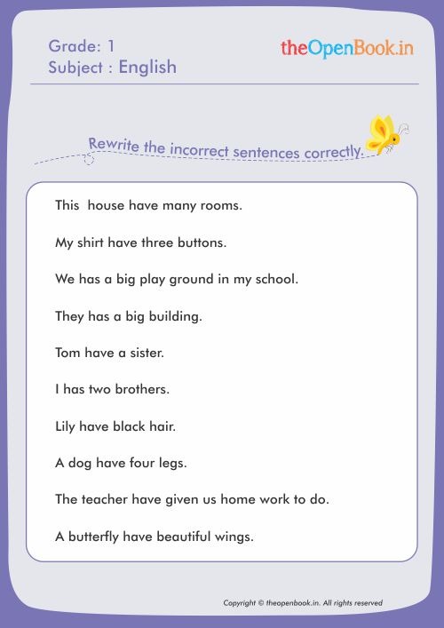 Printable Worksheets For Kids