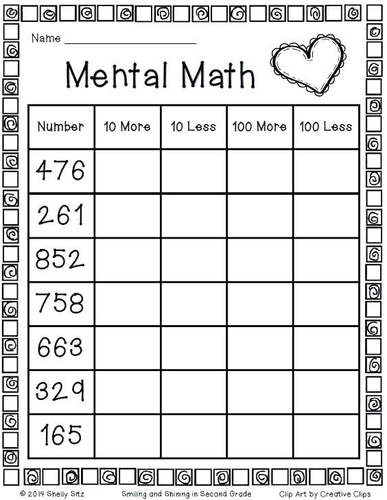Second Grade Fraction Worksheets