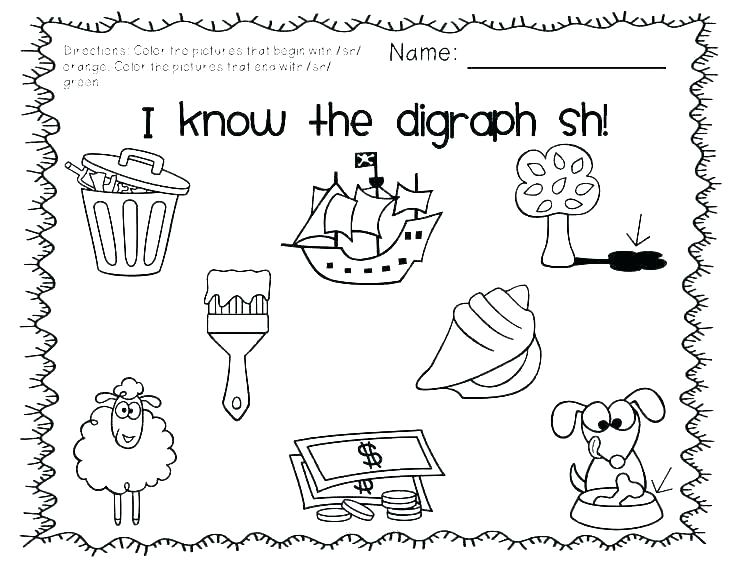 Sh Worksheets Free Ch Worksheets And Sh Worksheet Phonics Free