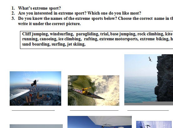Extreme Sports