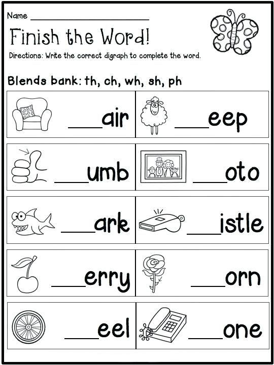 1st Grade English Worksheets Â» Printable Coloring Pages For Kids