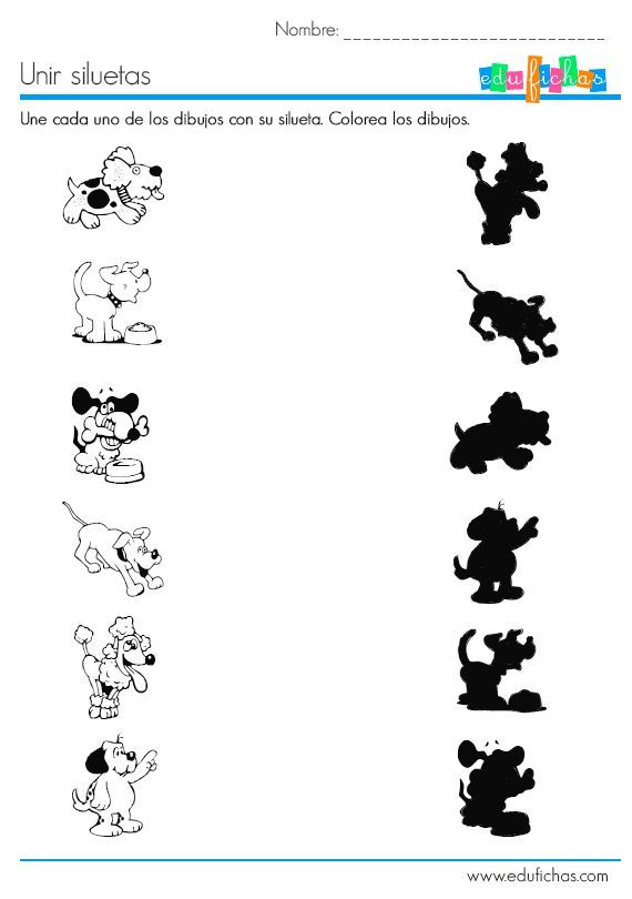 Dog Shadow Worksheet