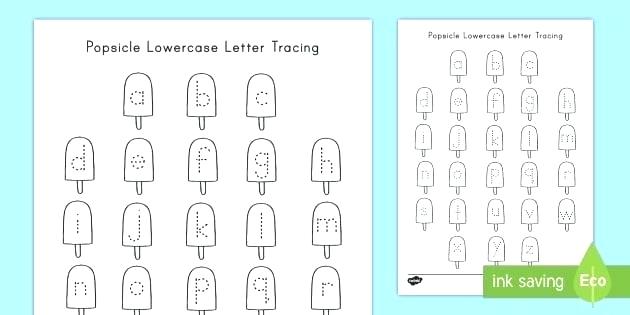 Alphabet Letter Tracing Worksheets