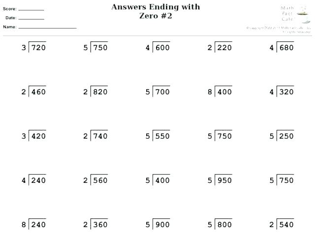 Division Worksheets Grade 5 Pdf Printable For Teachers Fun 6