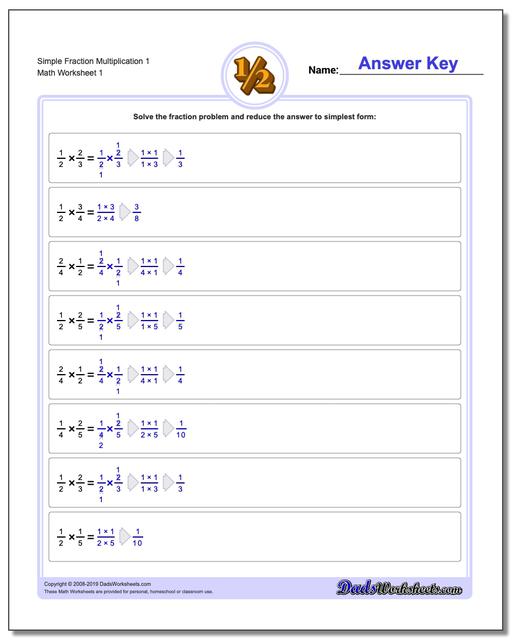 Fraction Multiplication