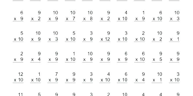 Math Worksheets For Class 1 â Openlayers Co