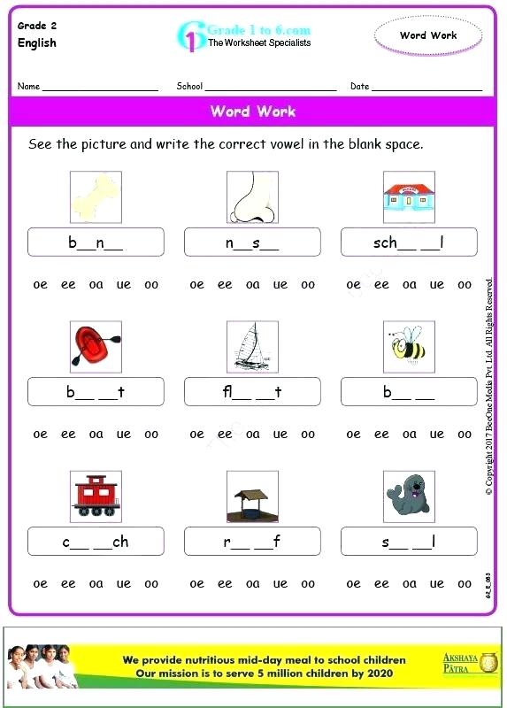 Picture Description Worksheets For Grade 1 Picture Description