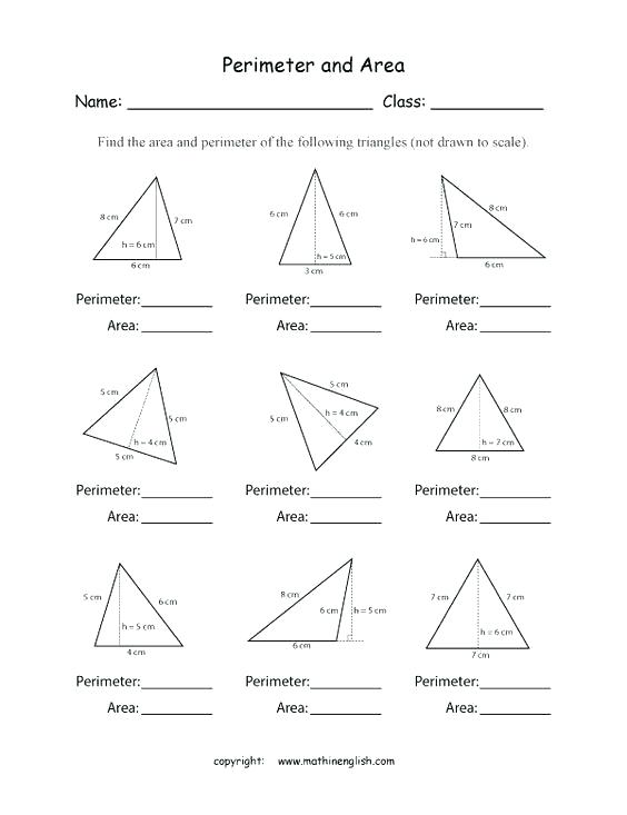 Names Of Triangles Worksheet â Peacer Org