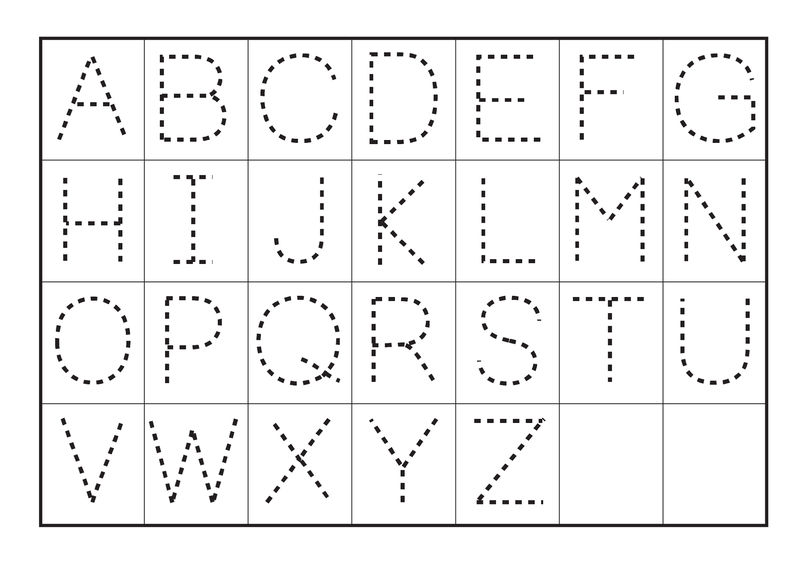 Preschool Alphabet Worksheets Letter A Z Â» Printable Coloring