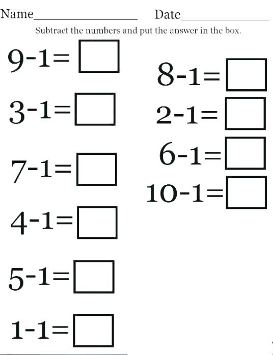 Saxon Math Worksheets Kindergarten