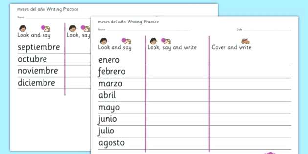 Free Printable Months Of The Year Worksheets For Kindergarten