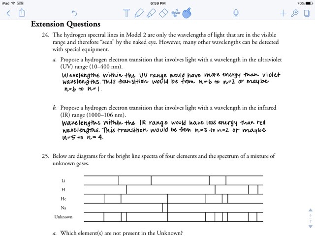 Electron Energy And Light Pogil Answers
