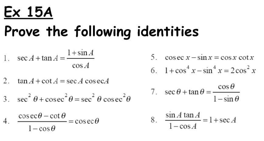 C3 Trigonometry (y13)
