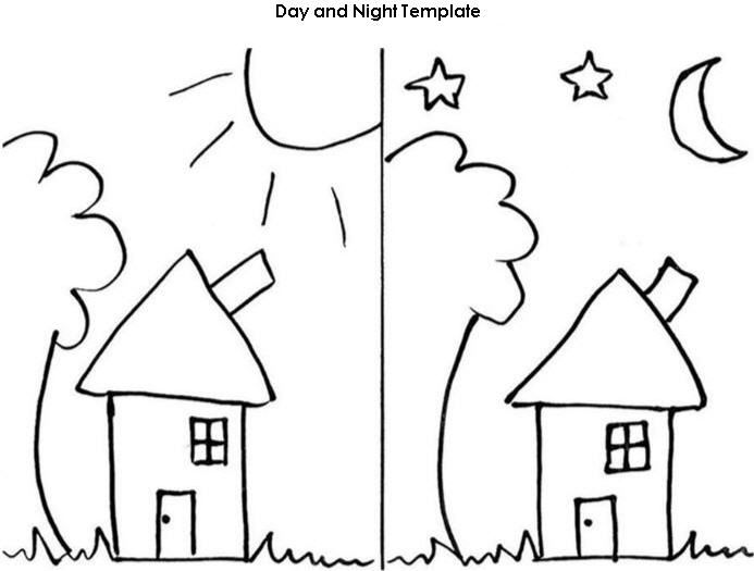 Day And Night Worksheet Template