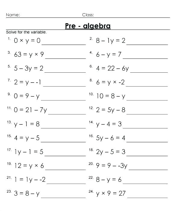 Grade 8 Math Algebra Questions And Answers
